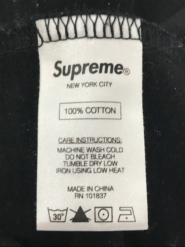 【中古品】【メンズ】 SUPREME シュプリーム 16SS ARC LOGO L/S TOP BLACK 16年春夏 アーク ロゴ ロングスリーブ トップ 長袖Tシャツ トップス 149-260808-rt-06-tagh サイズ：M カラー：ブラック 万代Net店