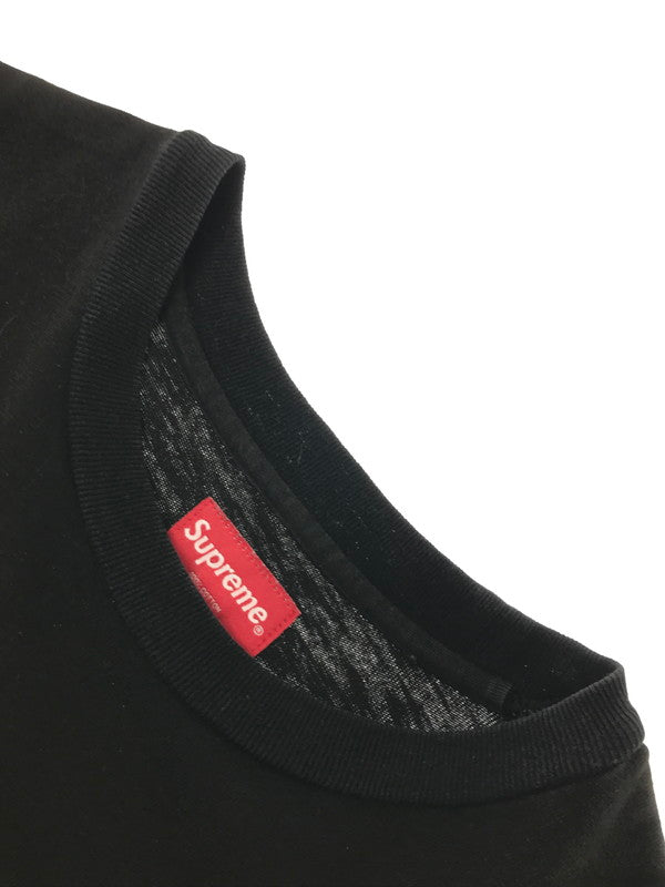 【中古品】【メンズ】 SUPREME シュプリーム 16SS ARC LOGO L/S TOP BLACK 16年春夏 アーク ロゴ ロングスリーブ トップ 長袖Tシャツ トップス 149-260808-rt-06-tagh サイズ：M カラー：ブラック 万代Net店