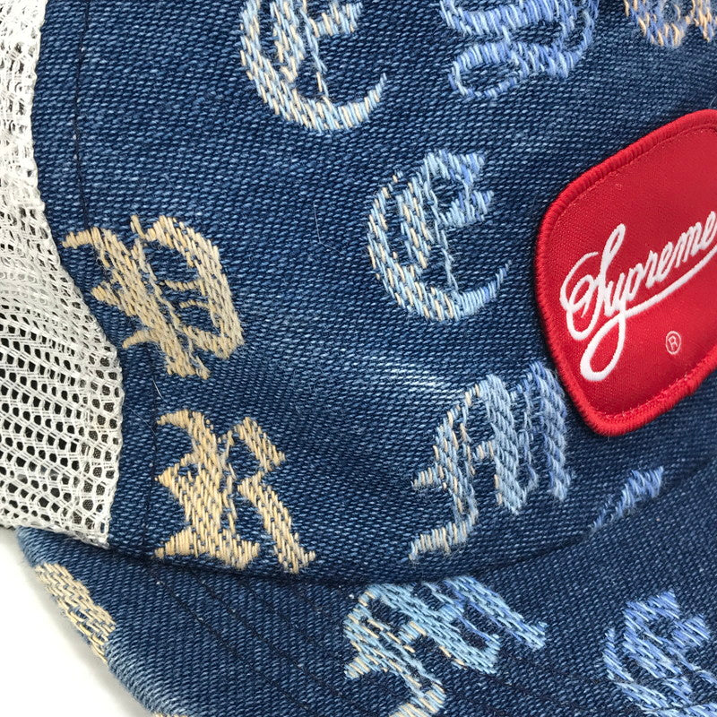 【中古品】【メンズ】 SUPREME シュプリーム DENIM MESH BACK 5-PANEL デニム メッシュバック 5パネル キャップ 帽子 アクセサリー 185-260721-YY-17-tagh カラー：ブルー 万代Net店