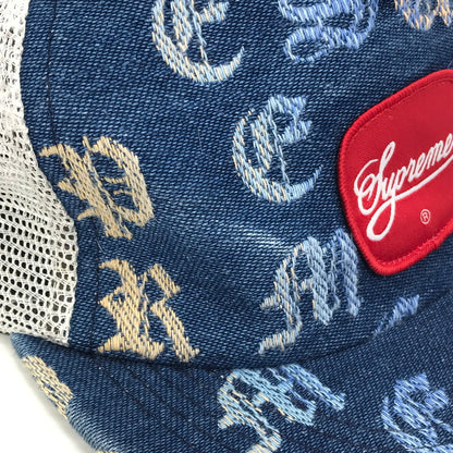 【中古品】【メンズ】 SUPREME シュプリーム DENIM MESH BACK 5-PANEL デニム メッシュバック 5パネル キャップ 帽子 アクセサリー 185-260721-YY-17-tagh カラー：ブルー 万代Net店