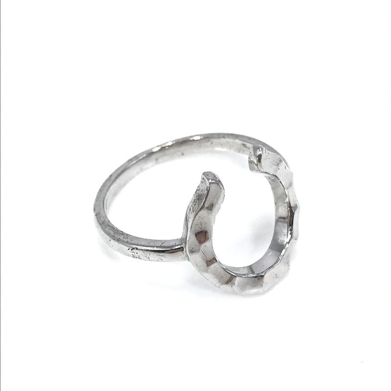【中古品】【レディース】 SAAD Sana サード サナ HORSESHOE RING ホースシューリング SV925 指輪 アクセサリー 191-260721-YY-09-tagh サイズ：15 カラー：シルバー 万代Net店