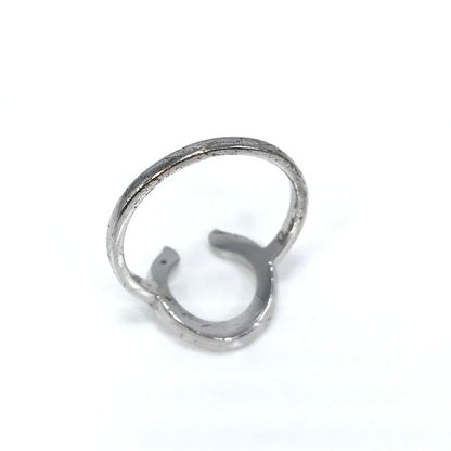【中古品】【レディース】 SAAD Sana サード サナ HORSESHOE RING ホースシューリング SV925 指輪 アクセサリー 191-260721-YY-09-tagh サイズ：15 カラー：シルバー 万代Net店