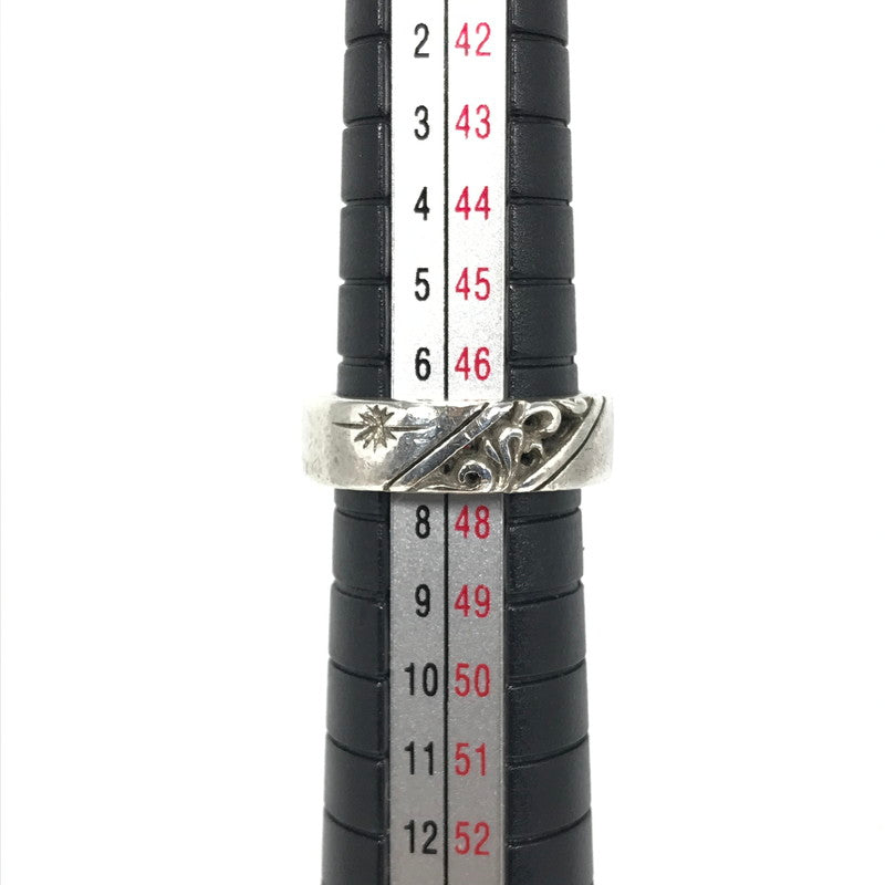【中古品】【メンズ】 SAAD サード SUN MOTIF RING SV925 リング 太陽 アラベスク 指輪 アクセサリー 191-260721-YY-07-tagh サイズ：7 カラー：シルバー 万代Net店