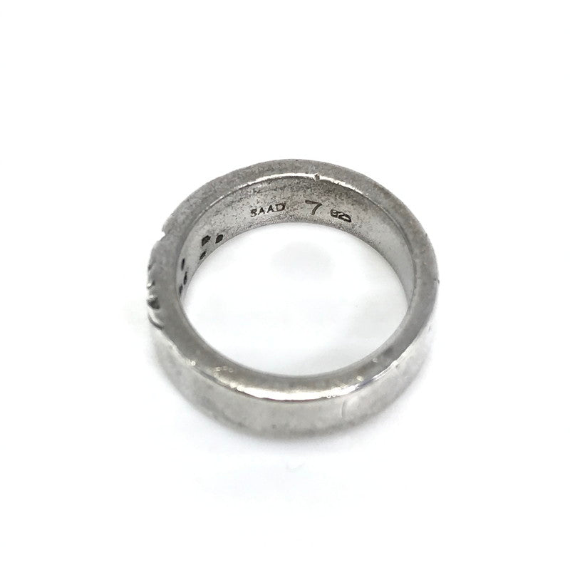 【中古品】【メンズ】 SAAD サード SUN MOTIF RING SV925 リング 太陽 アラベスク 指輪 アクセサリー 191-260721-YY-07-tagh サイズ：7 カラー：シルバー 万代Net店