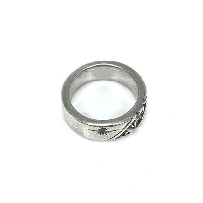 【中古品】【メンズ】 SAAD サード SUN MOTIF RING SV925 リング 太陽 アラベスク 指輪 アクセサリー 191-260721-YY-07-tagh サイズ：7 カラー：シルバー 万代Net店
