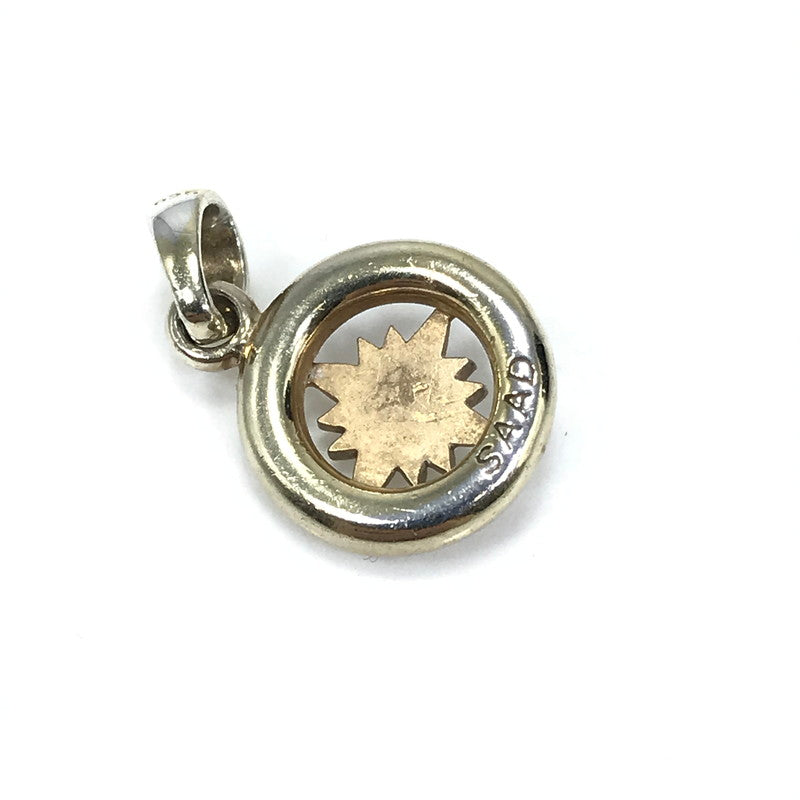 【中古品】【メンズ】 SAAD サード PENDANT TOP ペンダントトップ SV925 太陽 アラベスク アクセサリー 191-260721-YY-02-tagh カラー：ゴールド 万代Net店