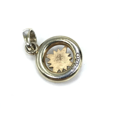 【中古品】【メンズ】 SAAD サード PENDANT TOP ペンダントトップ SV925 太陽 アラベスク アクセサリー 191-260721-YY-02-tagh カラー：ゴールド 万代Net店