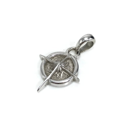 【中古品】【メンズ】 SAAD サード SUN MOTIF PENDANT TOP サンモチーフ ペンダントトップ SV925 太陽 アクセサリー 191-260721-YY-04-tagh カラー：シルバー 万代Net店