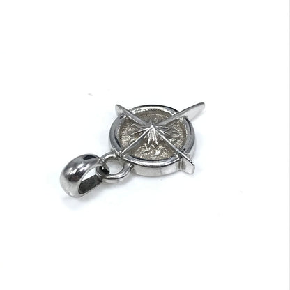 【中古品】【メンズ】 SAAD サード SUN MOTIF PENDANT TOP サンモチーフ ペンダントトップ SV925 太陽 アクセサリー 191-260721-YY-04-tagh カラー：シルバー 万代Net店