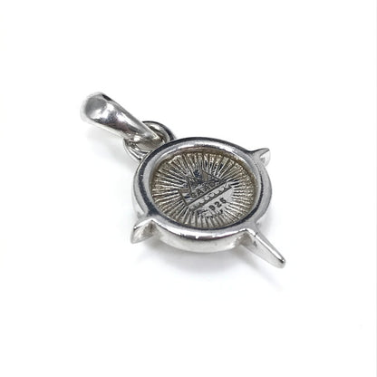 【中古品】【メンズ】 SAAD サード SUN MOTIF PENDANT TOP サンモチーフ ペンダントトップ SV925 太陽 アクセサリー 191-260721-YY-04-tagh カラー：シルバー 万代Net店