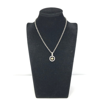 【中古品】【メンズ】 SAAD サード PENDANT TOP ペンダントトップ K24GP SV925 太陽 アラベスク アクセサリー 191-260721-YY-01-tagh カラー：シルバー 万代Net店