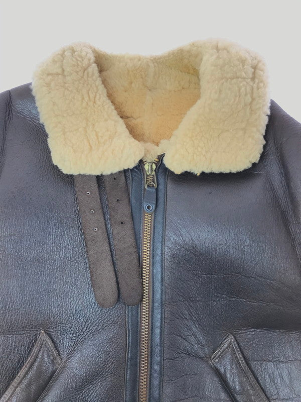 【現状渡し品】【メンズ】 GOLDEN BEAR ゴールデン ベア 80's～90's B-3 FLIGHT JACKET 80～90年代 フライト ジャケット USA製 SCOVILLジッパー アウター 146-260729-rt-40-tagh サイズ：36 カラー：ブル案 万代Net店