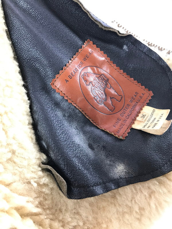 【現状渡し品】【メンズ】 GOLDEN BEAR ゴールデン ベア 80's～90's B-3 FLIGHT JACKET 80～90年代 フライト ジャケット USA製 SCOVILLジッパー アウター 146-260729-rt-40-tagh サイズ：36 カラー：ブル案 万代Net店