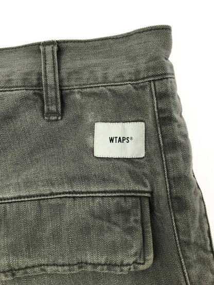 【中古品】【メンズ】 WTAPS ダブルタップス 19AW BOONIE TROUSERS COTTON.DENIM GRAY 192GWDT-PTM02 ブーニー トラウザーズ コットンデニム ジーンズ ボトムス 153-260729-rt-28-tagh サイズ：2 カラー：グレー 万代Net店