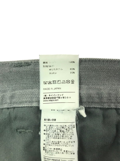 【中古品】【メンズ】 WTAPS ダブルタップス 19AW BOONIE TROUSERS COTTON.DENIM GRAY 192GWDT-PTM02 ブーニー トラウザーズ コットンデニム ジーンズ ボトムス 153-260729-rt-28-tagh サイズ：2 カラー：グレー 万代Net店