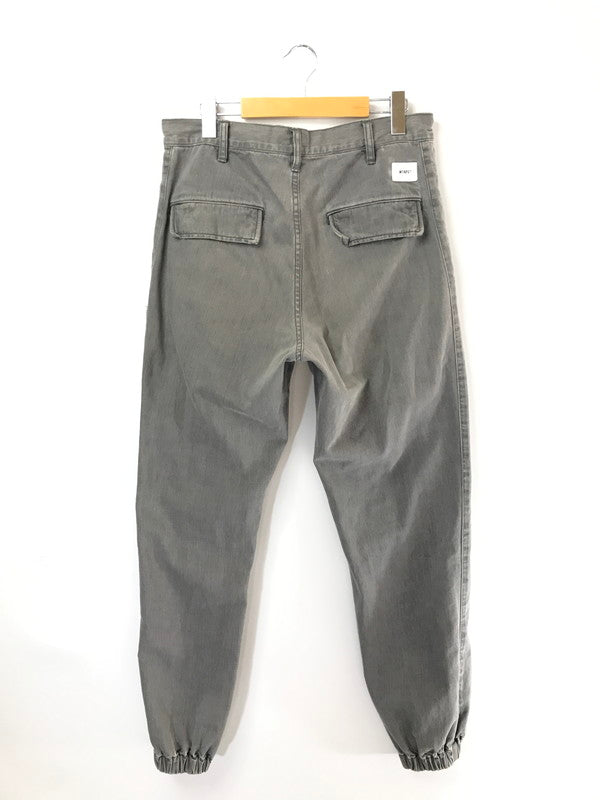 【中古品】【メンズ】 WTAPS ダブルタップス 19AW BOONIE TROUSERS COTTON.DENIM GRAY 192GWDT-PTM02 ブーニー トラウザーズ コットンデニム ジーンズ ボトムス 153-260729-rt-28-tagh サイズ：2 カラー：グレー 万代Net店