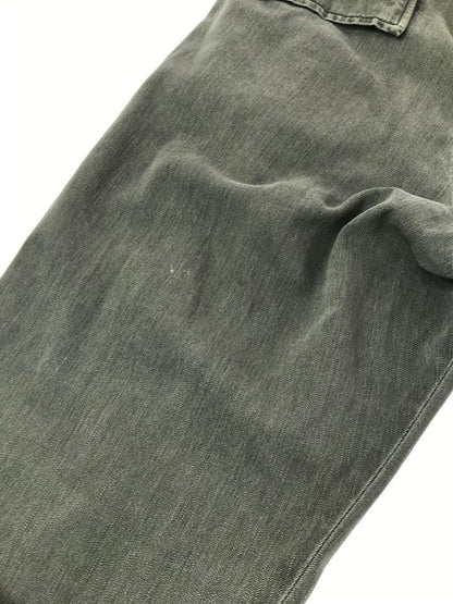 【中古品】【メンズ】 WTAPS ダブルタップス 19AW BOONIE TROUSERS COTTON.DENIM GRAY 192GWDT-PTM02 ブーニー トラウザーズ コットンデニム ジーンズ ボトムス 153-260729-rt-28-tagh サイズ：2 カラー：グレー 万代Net店