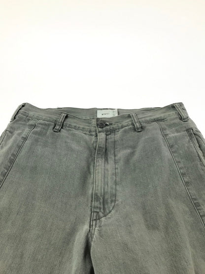【中古品】【メンズ】 WTAPS ダブルタップス 19AW BOONIE TROUSERS COTTON.DENIM GRAY 192GWDT-PTM02 ブーニー トラウザーズ コットンデニム ジーンズ ボトムス 153-260729-rt-28-tagh サイズ：2 カラー：グレー 万代Net店