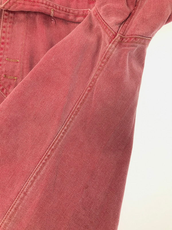 【中古品】【メンズ】 OLD GAP オールド ギャップ 90's L/S WORK SHIRT RED 90年代 ロングスリーブ ワーク シャツ トップス 香港製 146-260723-rt-18-tagh サイズ：L カラー：レッド 万代Net店