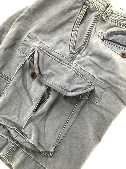 【中古品】【メンズ】 POLO RALPH LAUREN ポロ ラルフローレン 90'S CARGO SHORTS 1990年代 カーゴ ショーツ ショートパンツ 157-260803-ty-05-tagh サイズ：34 カラー：ブルー 万代Net店