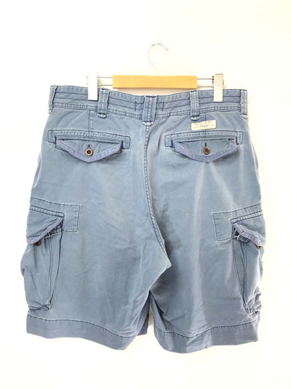 【中古品】【メンズ】 POLO RALPH LAUREN ポロ ラルフローレン 90'S CARGO SHORTS 1990年代 カーゴ ショーツ ショートパンツ 157-260803-ty-05-tagh サイズ：34 カラー：ブルー 万代Net店