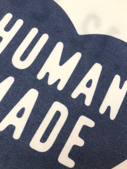 【中古品】【メンズ】 HUMAN MADE ヒューマンメイド L/S TEE HEART LOGO 01.12.2023 ハートロゴ ロングスリーブTシャツ　WHITE トップス 長袖Ｔシャツ 142-260722-su-02-tagh サイズ：XL カラー：ホワイト 万代Net店