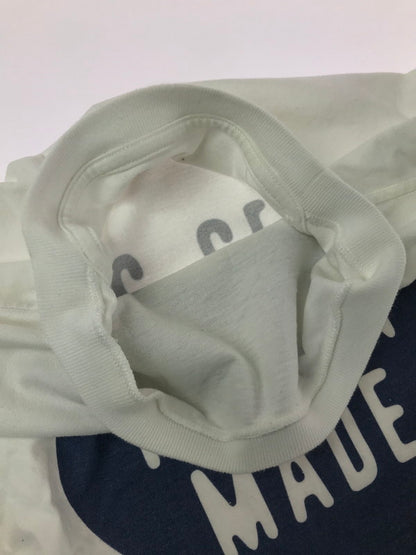 【中古品】【メンズ】 HUMAN MADE ヒューマンメイド L/S TEE HEART LOGO 01.12.2023 ハートロゴ ロングスリーブTシャツ　WHITE トップス 長袖Ｔシャツ 142-260722-su-02-tagh サイズ：XL カラー：ホワイト 万代Net店