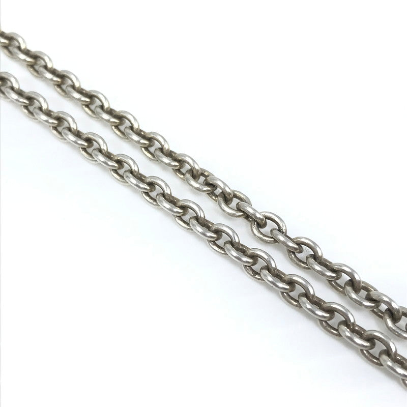 【中古品】【メンズ】 GUCCI グッチ INTERLOCKING G NECKLACE インターロッキング G ネックレス アクセサリー 182-260721-YY-13-tagh カラー：シルバー 万代Net店