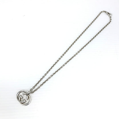 【中古品】【メンズ】 GUCCI グッチ INTERLOCKING G NECKLACE インターロッキング G ネックレス アクセサリー 182-260721-YY-13-tagh カラー：シルバー 万代Net店
