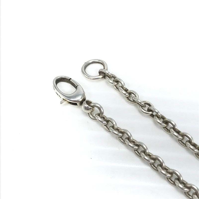 【中古品】【メンズ】 GUCCI グッチ INTERLOCKING G NECKLACE インターロッキング G ネックレス アクセサリー 182-260721-YY-13-tagh カラー：シルバー 万代Net店