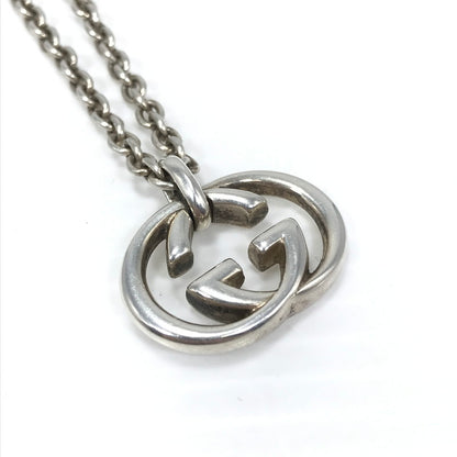 【中古品】【メンズ】 GUCCI グッチ INTERLOCKING G NECKLACE インターロッキング G ネックレス アクセサリー 182-260721-YY-13-tagh カラー：シルバー 万代Net店