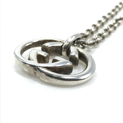 【中古品】【メンズ】 GUCCI グッチ INTERLOCKING G NECKLACE インターロッキング G ネックレス アクセサリー 182-260721-YY-13-tagh カラー：シルバー 万代Net店