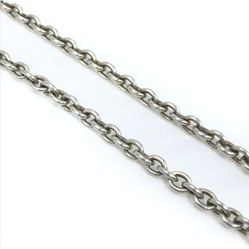 【中古品】【メンズ】 GUCCI グッチ INTERLOCKING G NECKLACE インターロッキング G ネックレス アクセサリー 182-260721-YY-13-tagh カラー：シルバー 万代Net店
