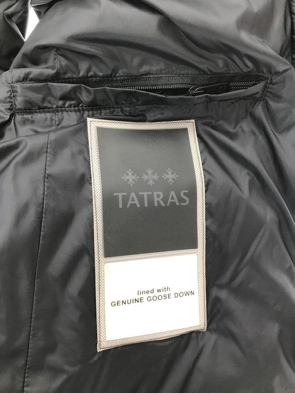 【中古品】【メンズ】 TATRAS タトラス MTAT22A4842-D POSEIDONE DOWN VEST ポセイドーネ ダウン ベスト 141-260803-ty-04-tagh サイズ：4 カラー：ブラック 万代Net店
