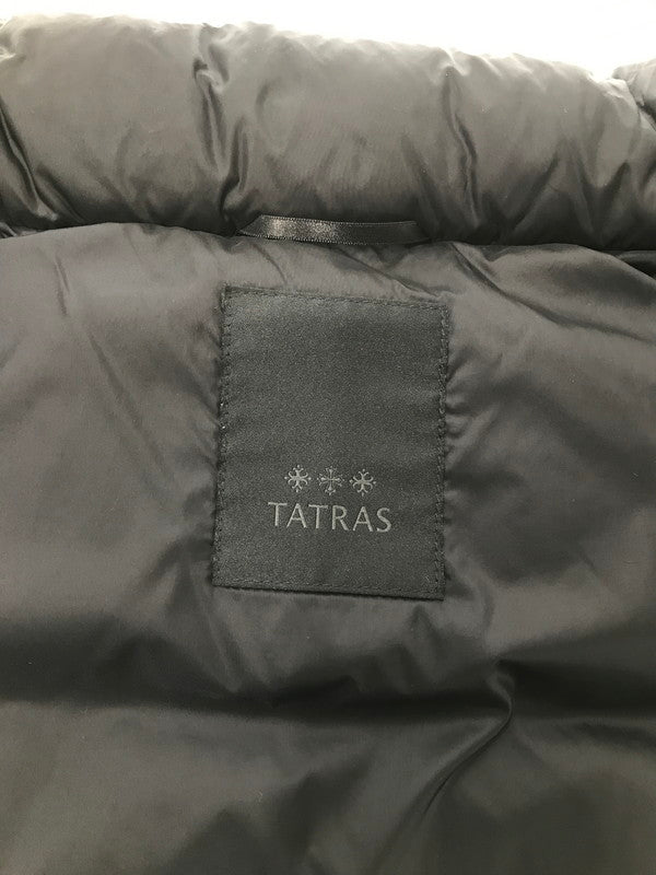 【中古品】【メンズ】 TATRAS タトラス MTAT22A4842-D POSEIDONE DOWN VEST ポセイドーネ ダウン ベスト 141-260803-ty-04-tagh サイズ：4 カラー：ブラック 万代Net店