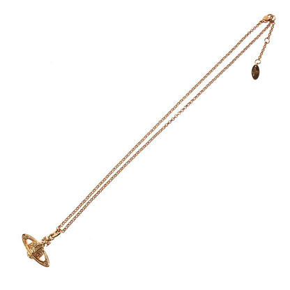 【中古品】【メンズ】 VIVIENNE WEST WOOD ヴィヴィアン ウエスト ウッド MINI BAS RELIEF PENDANT NECKLACE PINK GOLD SILK 8050568221876 182-260801-rt-07-tagh カラー：ピンクゴールド 万代Net店
