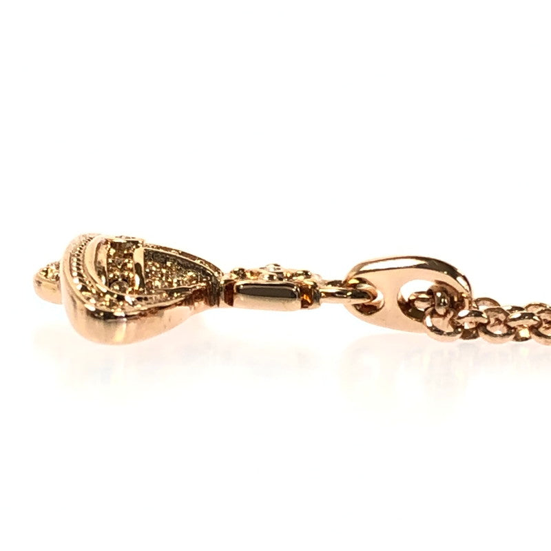 【中古品】【メンズ】 VIVIENNE WEST WOOD ヴィヴィアン ウエスト ウッド MINI BAS RELIEF PENDANT NECKLACE PINK GOLD SILK 8050568221876 182-260801-rt-07-tagh カラー：ピンクゴールド 万代Net店