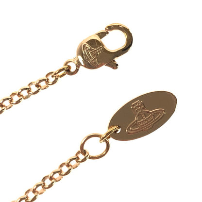 【中古品】【メンズ】 VIVIENNE WEST WOOD ヴィヴィアン ウエスト ウッド MINI BAS RELIEF PENDANT NECKLACE PINK GOLD SILK 8050568221876 182-260801-rt-07-tagh カラー：ピンクゴールド 万代Net店