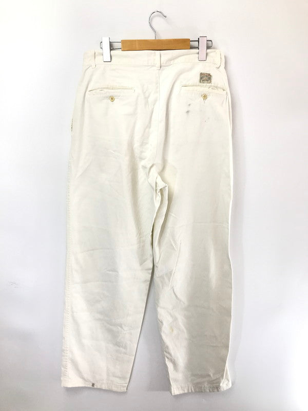 【中古品】【メンズ】 POLO BY RALPH LAUREN ポロ バイ ラルフローレン 90'S POLO CHINO 1990年代 USA製 ポロチノ 157-260803-ty-07-tagh サイズ：W32×L34 カラー：ホワイト 万代Net店