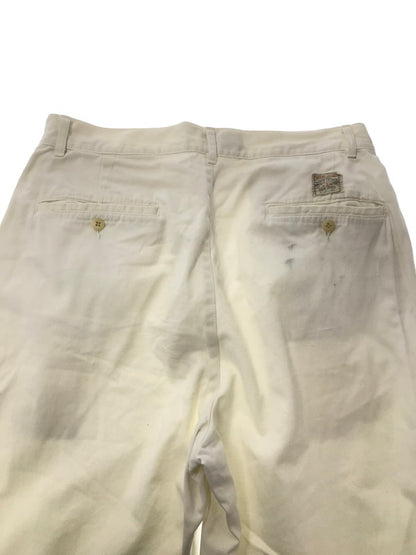 【中古品】【メンズ】 POLO BY RALPH LAUREN ポロ バイ ラルフローレン 90'S POLO CHINO 1990年代 USA製 ポロチノ 157-260803-ty-07-tagh サイズ：W32×L34 カラー：ホワイト 万代Net店