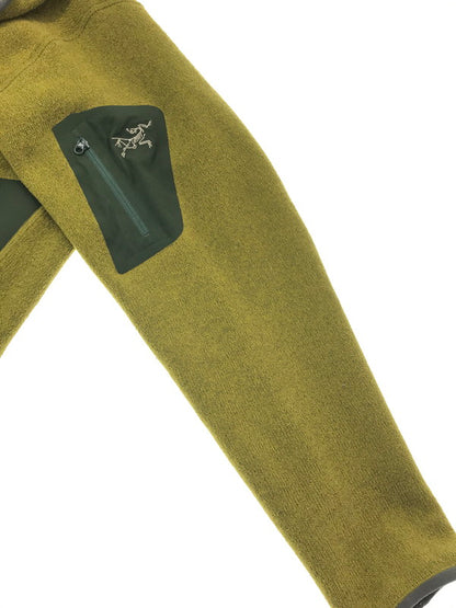 【現状渡し品】【メンズ】 ARC'TERYX POLARTEC FLEECE JACKET ポーラテック フリースジャケット アウター 144-260803-ki-05-tagh サイズ：不明 カラー：マスタードグリーン 万代Net店