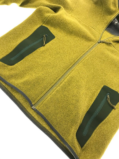 【現状渡し品】【メンズ】 ARC'TERYX POLARTEC FLEECE JACKET ポーラテック フリースジャケット アウター 144-260803-ki-05-tagh サイズ：不明 カラー：マスタードグリーン 万代Net店