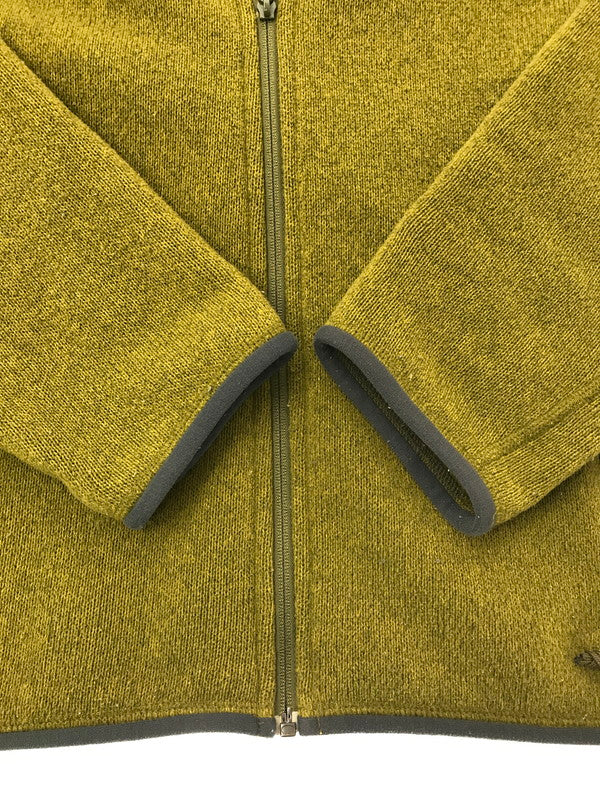 【現状渡し品】【メンズ】 ARC'TERYX POLARTEC FLEECE JACKET ポーラテック フリースジャケット アウター 144-260803-ki-05-tagh サイズ：不明 カラー：マスタードグリーン 万代Net店