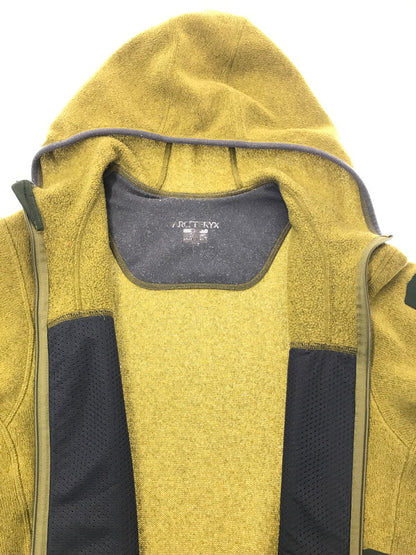 【現状渡し品】【メンズ】 ARC'TERYX POLARTEC FLEECE JACKET ポーラテック フリースジャケット アウター 144-260803-ki-05-tagh サイズ：不明 カラー：マスタードグリーン 万代Net店