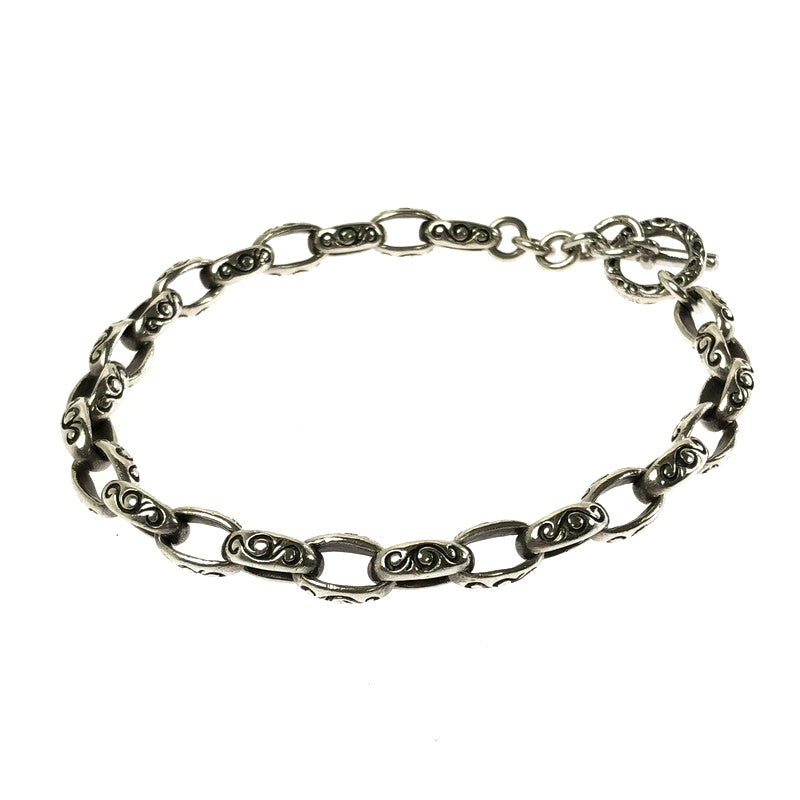 【中古品】【メンズ】 SAAD サード SV925 ARABESQUE BRACELET BR-30-OZ アラベスク ブレスレット アクセサリー 191-260801-rt-04-tagh カラー：シルバー 万代Net店
