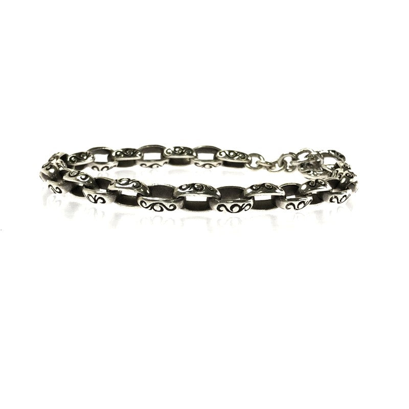 【中古品】【メンズ】 SAAD サード SV925 ARABESQUE BRACELET BR-30-OZ アラベスク ブレスレット アクセサリー 191-260801-rt-04-tagh カラー：シルバー 万代Net店