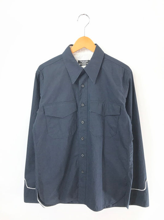 【中古品】【メンズ】 CALVIN KLEIN WESTERN SHIRT 205W39NYC RAF期 ウエスタン シャツ 長袖シャツ トップス 141-260803-ki-09-tagh サイズ：US38 カラー：ネイビー 万代Net店