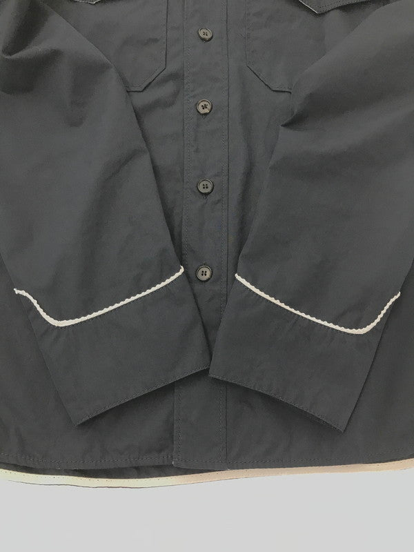 【中古品】【メンズ】 CALVIN KLEIN WESTERN SHIRT 205W39NYC RAF期 ウエスタン シャツ 長袖シャツ トップス 141-260803-ki-09-tagh サイズ：US38 カラー：ネイビー 万代Net店