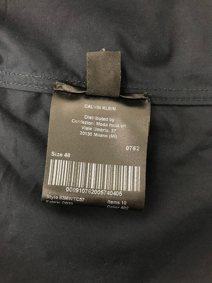 【中古品】【メンズ】 CALVIN KLEIN WESTERN SHIRT 205W39NYC RAF期 ウエスタン シャツ 長袖シャツ トップス 141-260803-ki-09-tagh サイズ：US38 カラー：ネイビー 万代Net店