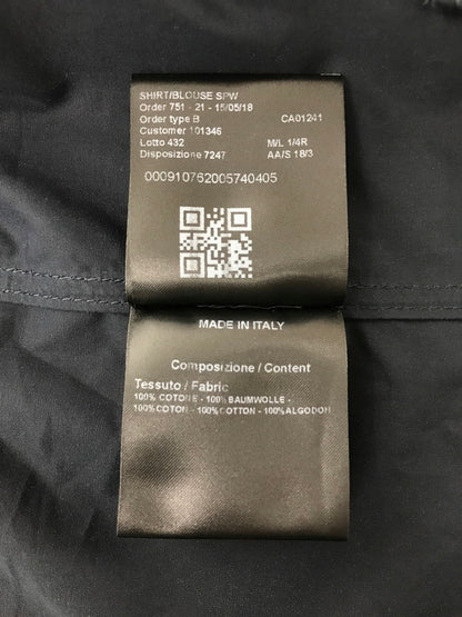 【中古品】【メンズ】 CALVIN KLEIN WESTERN SHIRT 205W39NYC RAF期 ウエスタン シャツ 長袖シャツ トップス 141-260803-ki-09-tagh サイズ：US38 カラー：ネイビー 万代Net店
